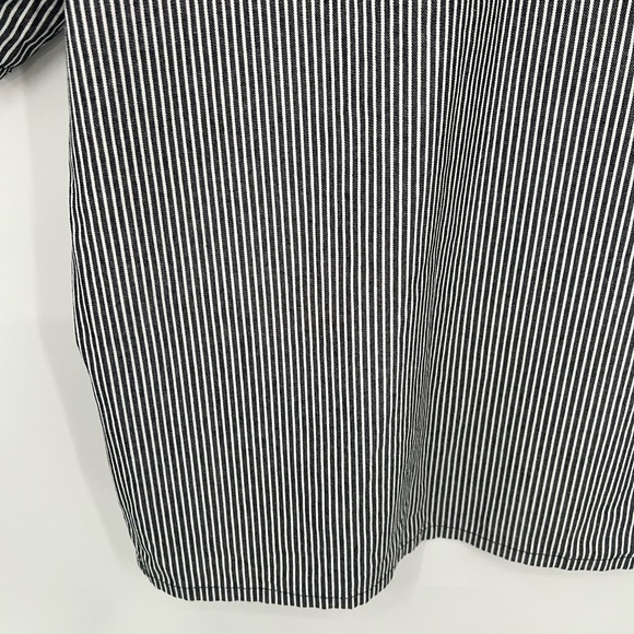 Ben Davis 1/2 zip stripe shirt - Picture 6 of 8